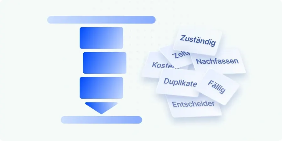 Unübersichtlicher Vertriebsprozess